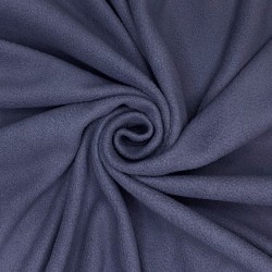 Ткань Флис Односторонний 130 гр/м2, цвет Темно-серый (на отрез)  в 