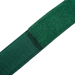 Контактная лента 40мм (38мм)  Зелёный (велькро-липучка, на отрез)  в 