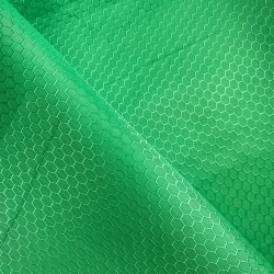 Ткань Оксфорд 300D PU Рип-Стоп СОТЫ, цвет Зелёный (на отрез)  в Волгограде